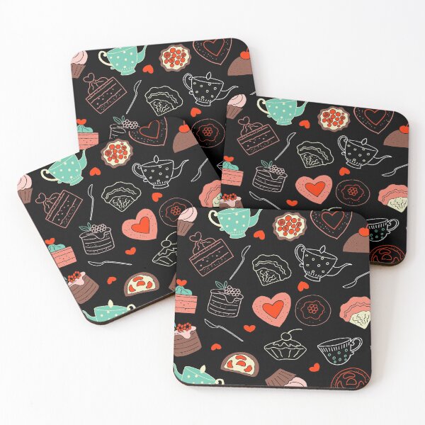 Item preview, Tea party with cakes. designed and sold by Yanina Kovalskaya.
