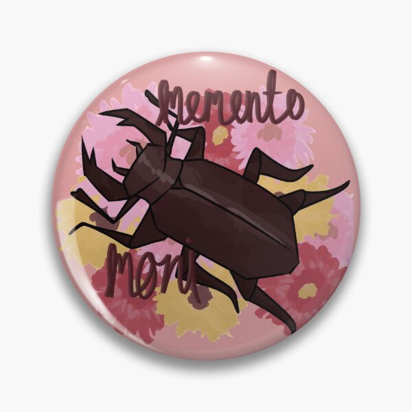 Item preview, Memento mori beetle designed and sold by froggwizardd.