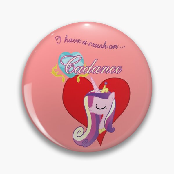Item preview, I have a crush on... Cadance - with text designed and sold by Stinkehund.