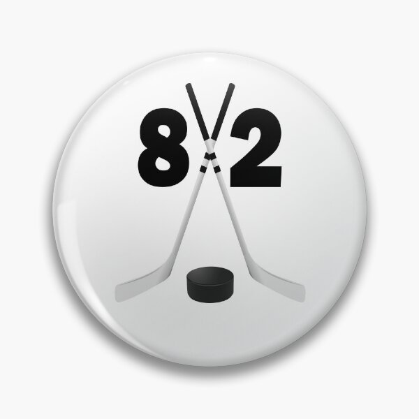 Item preview, Hockey number 82 - eighty two with sticks and disc designed and sold by AllShirts21.