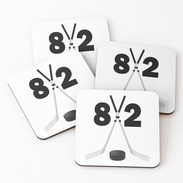 Item preview, Hockey number 82 - eighty two with sticks and disc designed and sold by AllShirts21.