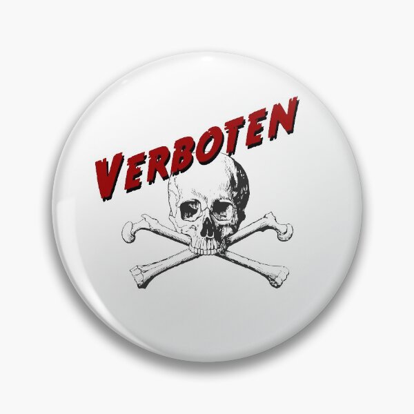 Item preview, Verboten Skull designed and sold by InterestingImag.