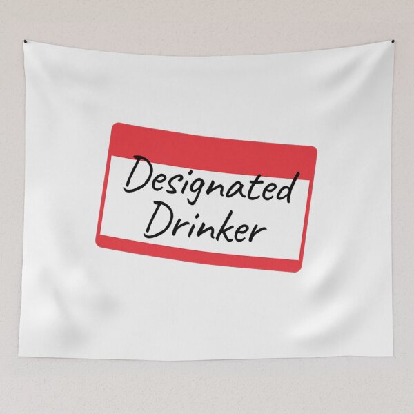 Item preview, DESIGNATED DRINKER (NOT ONLY ALCOHOL) designed and sold by husicn87.