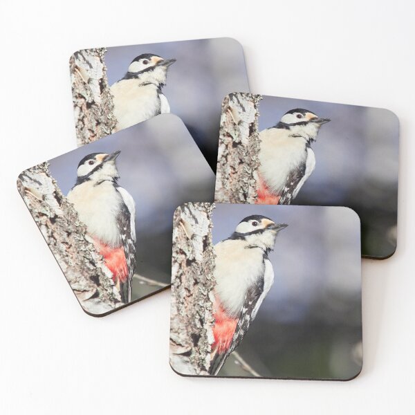 Item preview, Brown eyes. Great spotted woodpecker designed and sold by Jouko Lehto Photography.