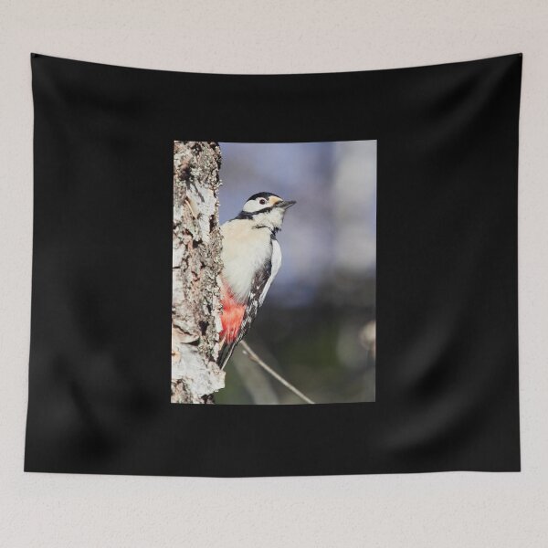 Item preview, Brown eyes. Great spotted woodpecker designed and sold by Jouko Lehto Photography.
