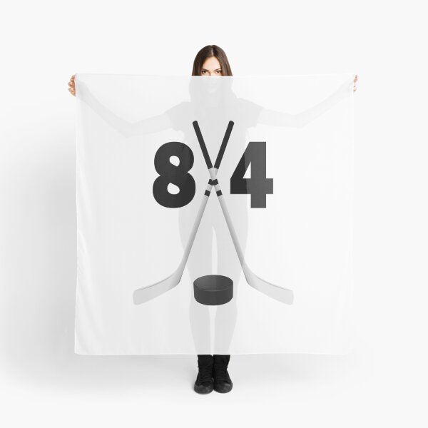 Item preview, Hockey number 84 - eighty four with sticks and disc designed and sold by AllShirts21.
