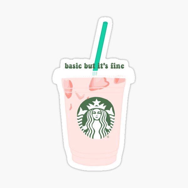 Pink Drink Sticker for Sale by Alyssa Designs