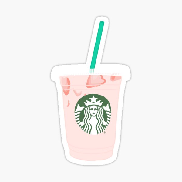  50 PCS Cute Starbuck Stickers Coffee Aesthetic Sticker