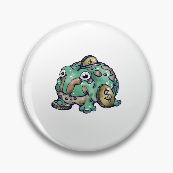 Item preview, Pacman Frog Bank Illustration designed and sold by Maya Harding.