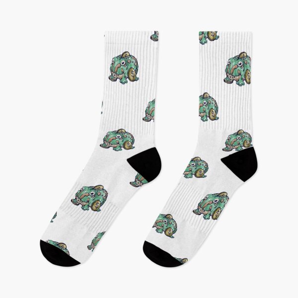 Item preview, Pacman Frog Bank Illustration designed and sold by Maya Harding.