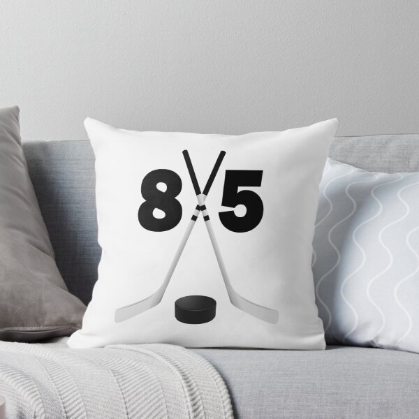 Item preview, Hockey number 85 - eighty five with sticks and disc designed and sold by AllShirts21.