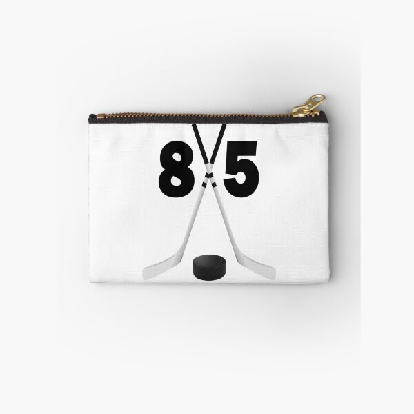 Item preview, Hockey number 85 - eighty five with sticks and disc designed and sold by AllShirts21.