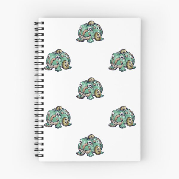 Item preview, Pacman Frog Bank Illustration designed and sold by Maya Harding.