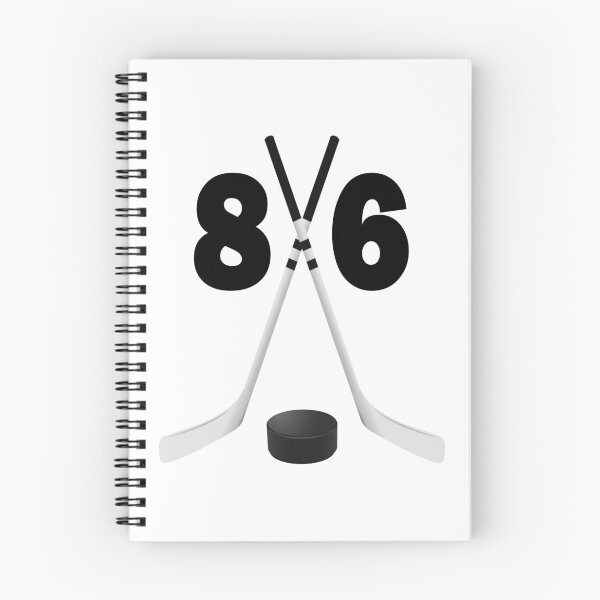 Item preview, Hockey number 86 - eighty six with sticks and disc designed and sold by AllShirts21.