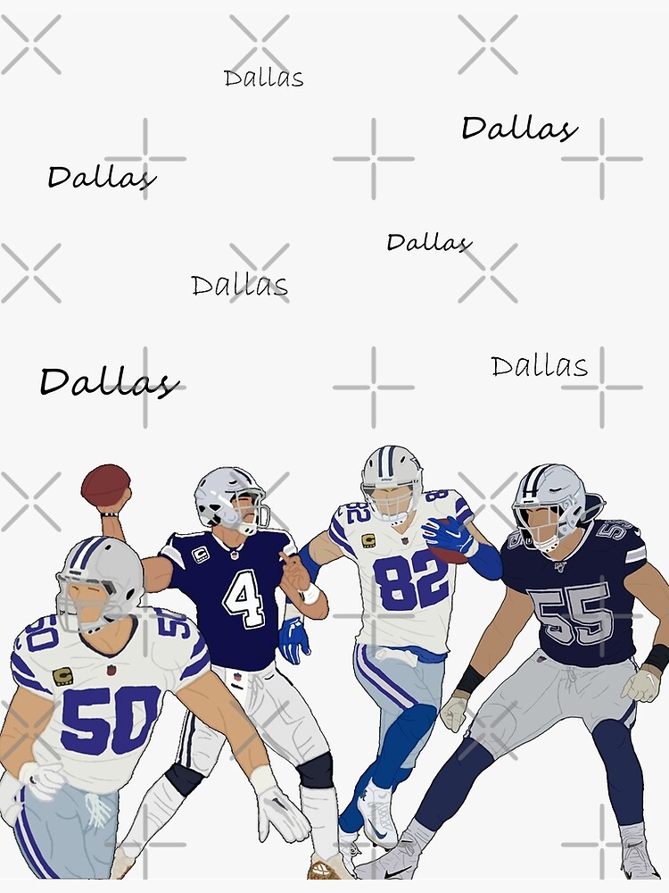 Leighton Vander Esch Dallas 55 Greeting Card for Sale by sockaholic13