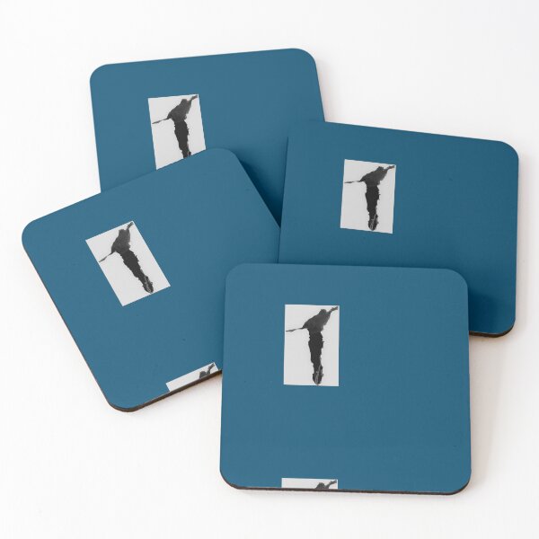 Item preview, Holographic dancer in dark blue green frame designed and sold by StephanieCAD.