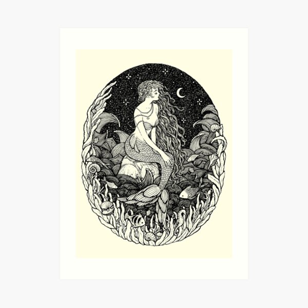 Sereia Art Print
