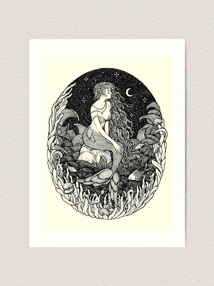 Alternate view of Sereia Art Print
