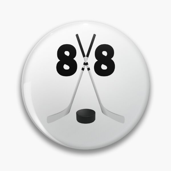 Item preview, Hockey number 88 - eighty eight with sticks and disc designed and sold by AllShirts21.