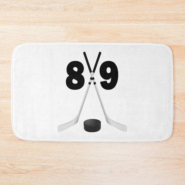 Item preview, Hockey number 89 - eighty nine with sticks and disc designed and sold by AllShirts21.