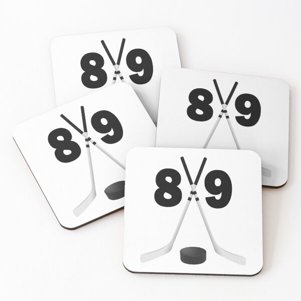 Item preview, Hockey number 89 - eighty nine with sticks and disc designed and sold by AllShirts21.
