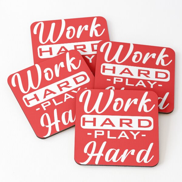 Item preview, Work Hard Play Hard designed and sold by anm7.