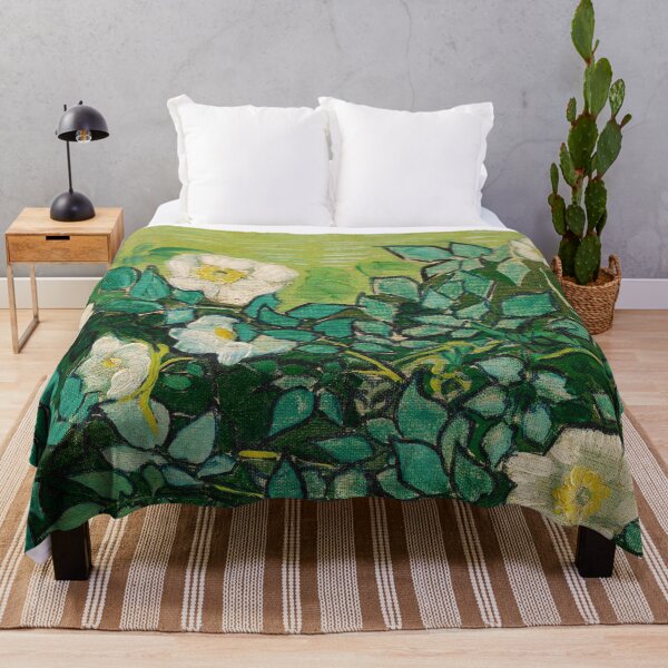 Item preview, Wild Roses Van Gogh designed and sold by VintageArchive.