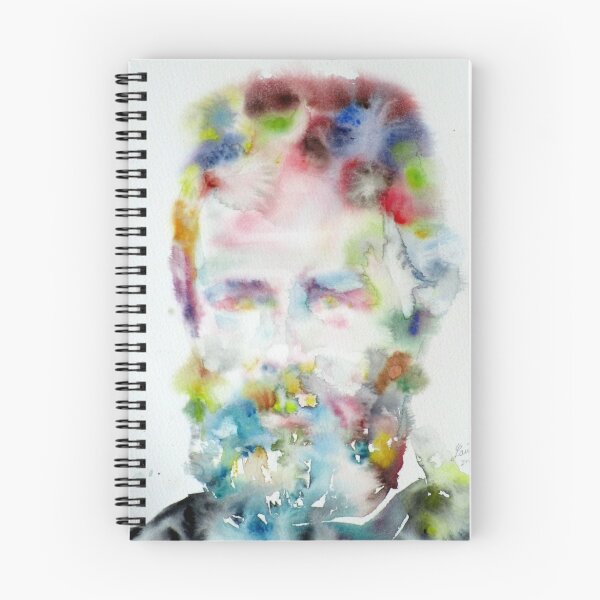 Item preview, HERMAN MELVILLE - watercolor portrait.5 designed and sold by lautir.