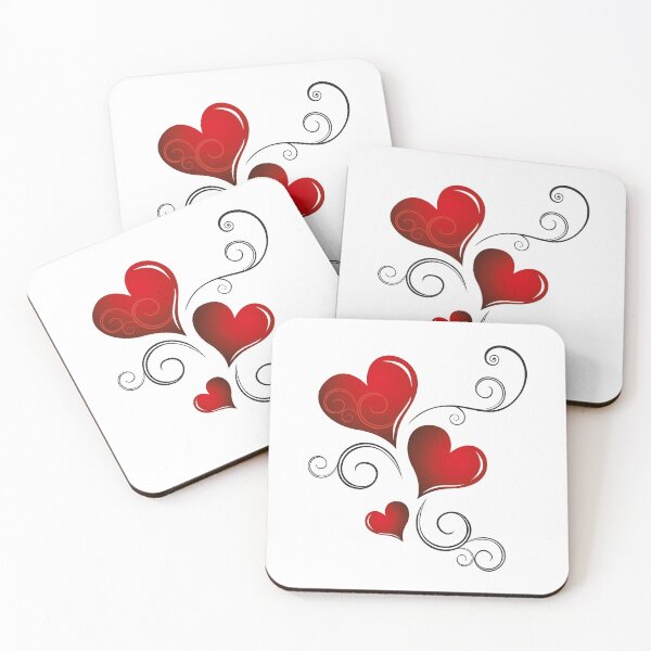 Item preview, Valentine's Day - Floral Hearts designed and sold by GNDesign.