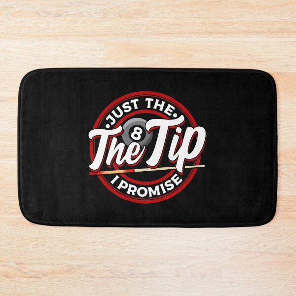Item preview, Just The Tip I Promise Funny Pool Billiards Pun designed and sold by perfectpresents.