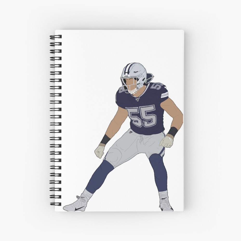 Dallas Cowboys Leighton Vander Esch 13 x 13 Jersey Number Frame