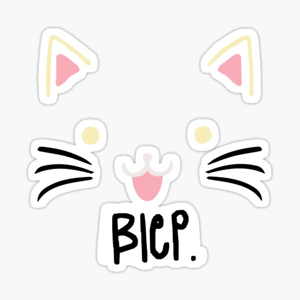 Cute Cat Blep Sticker