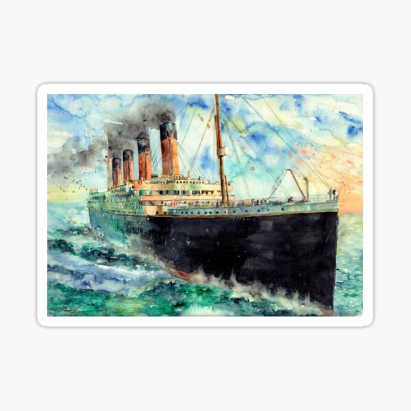 Item preview, RMS Titanic White Star Line Ship 1912 designed and sold by suzannsines.