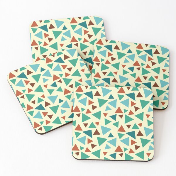 Item preview, Mix with colored triangles designed and sold by Marcu Ioachim.
