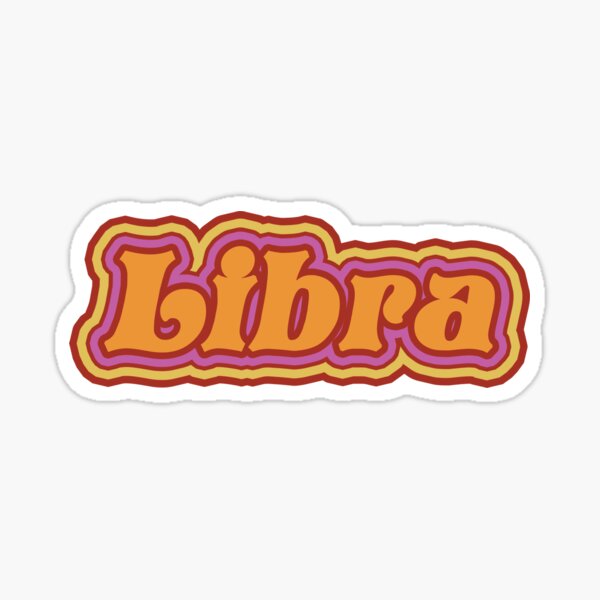 Zodiac Libra Sticker