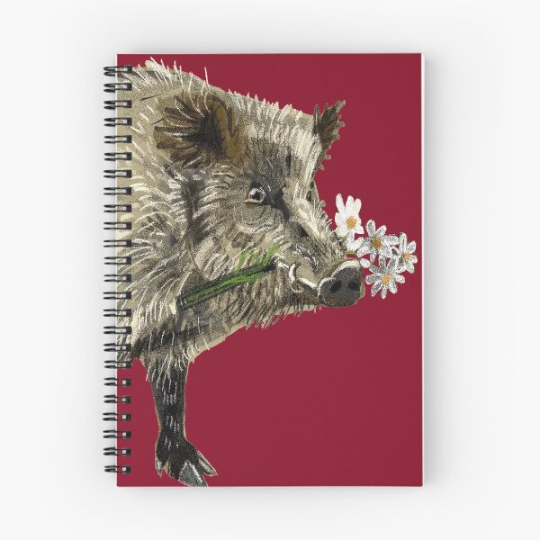 Item preview, Love a boar!! Valentine pig in red designed and sold by belettelepink.