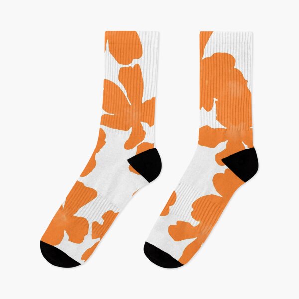 Item preview, Primrose floral pattern in orange designed and sold by by-jwp.