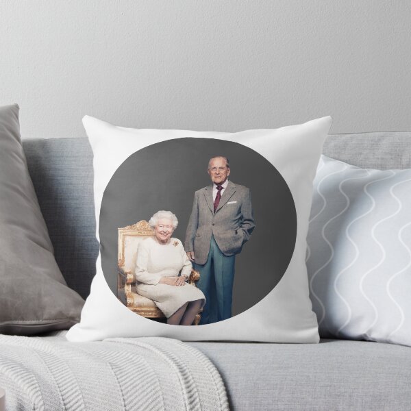 Item preview, Queen Elizabeth II and Prince Phillip designed and sold by Annreck Wallen.