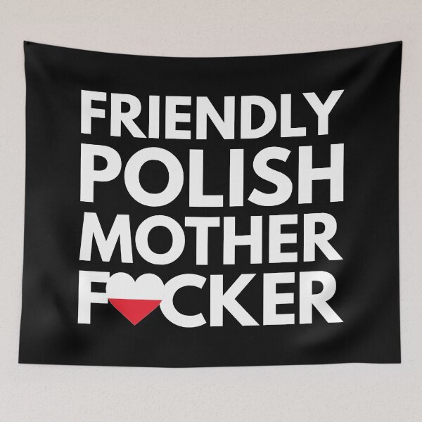 Item preview, Friendly Polish MF Mother Focker Poland designed and sold by HelloFromAja.