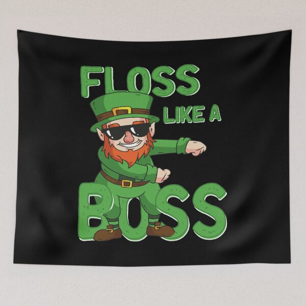 Item preview, Leprechaun Floss like a Boss St Patricks Day Gift Kids designed and sold by 2blackcherries.