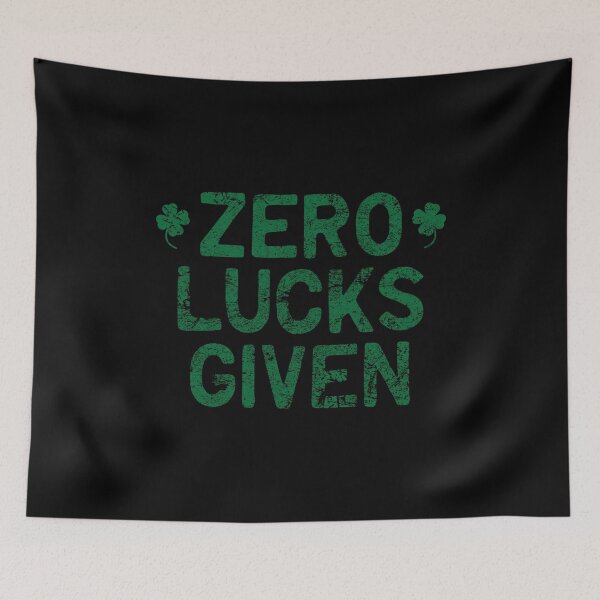 Item preview, Zero Lucks Given St Patricks Day Shamrock Womens designed and sold by 2blackcherries.