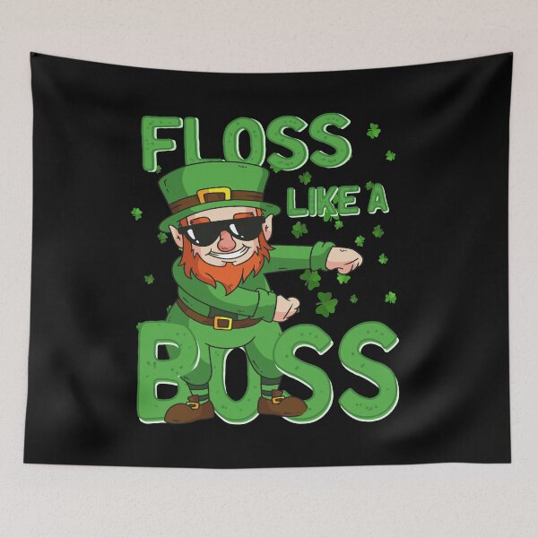 Item preview, Leprechaun Floss like a Boss St Patricks Day Gift Kids designed and sold by 2blackcherries.