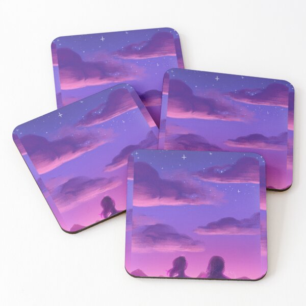 Item preview, Bi Clouds Wallpaper designed and sold by kittycrickets.