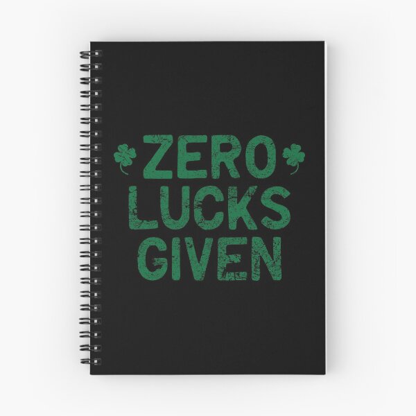 Item preview, Zero Lucks Given St Patricks Day Shamrock Womens designed and sold by 2blackcherries.
