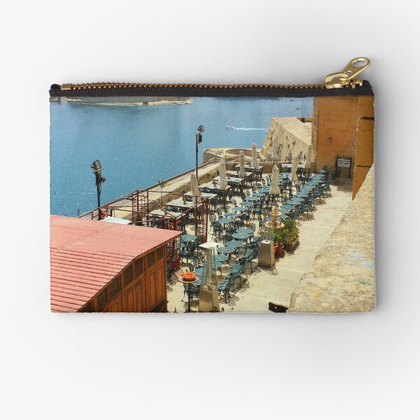 Upper Barrakka Gardens, Valletta, Malta Zipper Pouch
