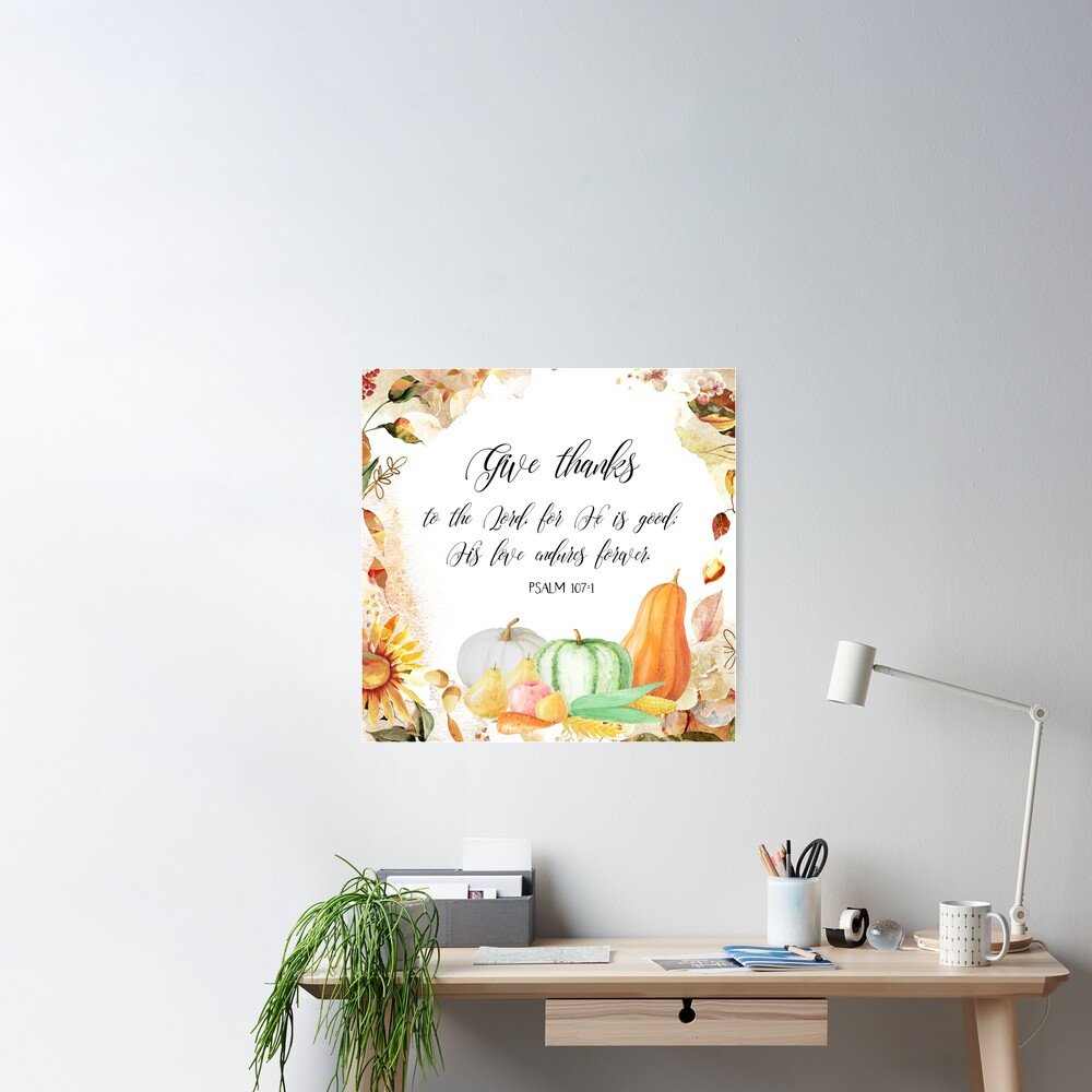 Give Thanks Canvas Banner – Gladfolk