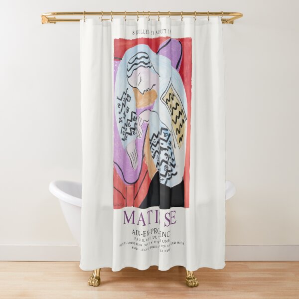 Matisse Exhibition - Aix-en-Provence - The Dream Artwork Shower Curtain