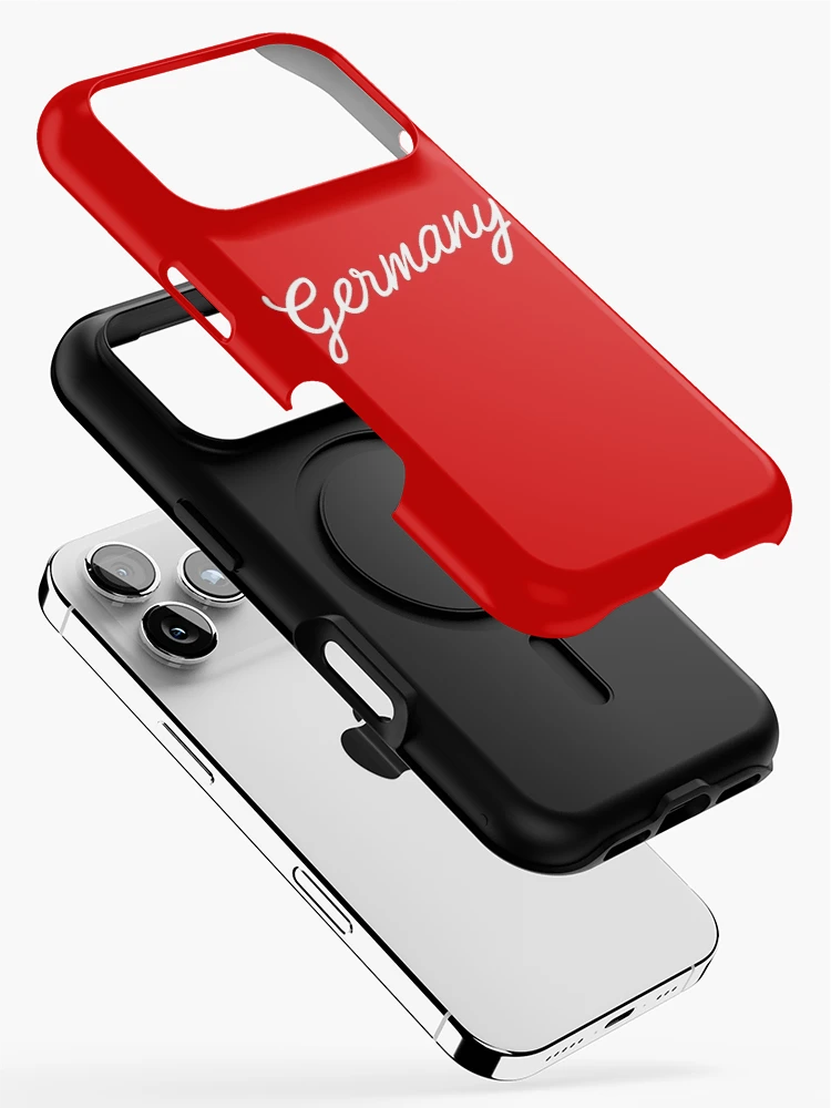 Thumbnail 2 of 4, iPhone Case, Germany Script designed and sold by npdstudio.