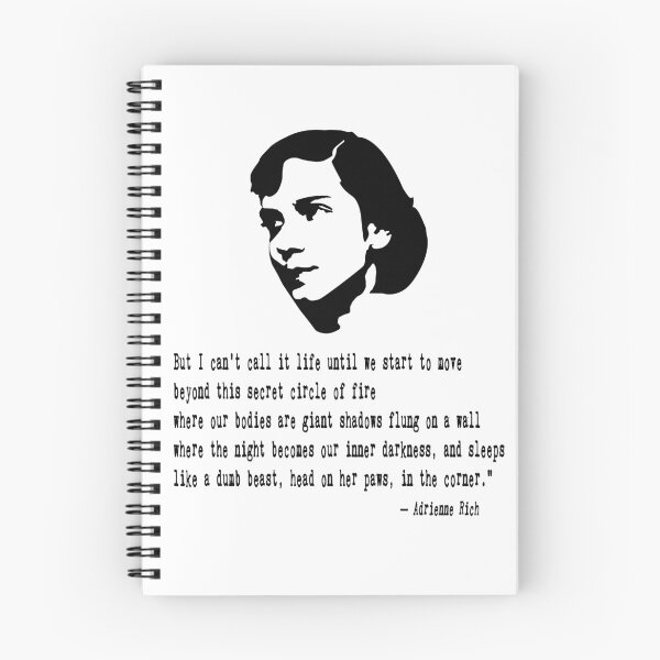 Item preview, Adrienne Rich Quote designed and sold by The Dead  Writers Circle.