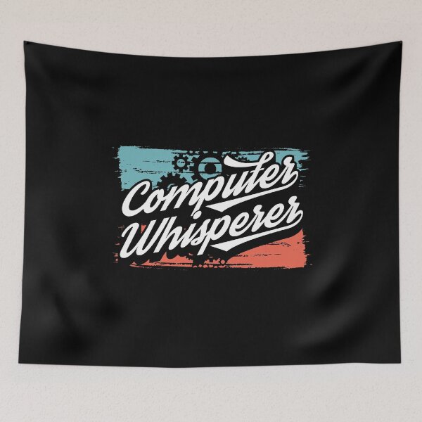 Item preview, Computer Whisperer Programmer Coder Developer Shirt designed and sold by Maindy.